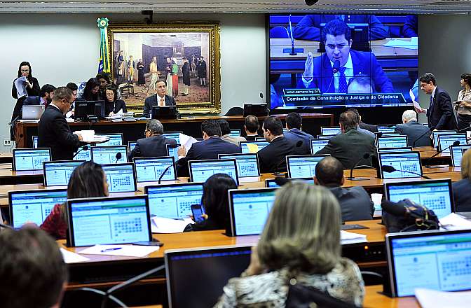Reunião da Comissão de Constituição e Justiça da Câmara Federal | Foto: Luis Macedo