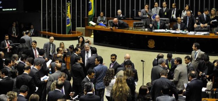 Foto do plenário da Câmara dos Deputados | EBC