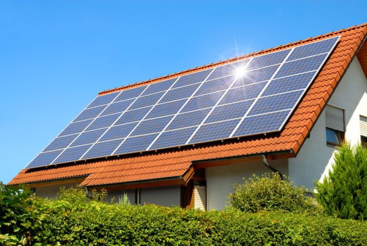 Produção de energia solar