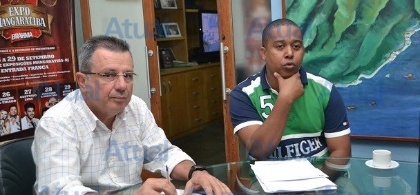 Ex-prefeito de Mangaratiba Bertino Jorge e ex-secretário de Comunicação, Roberto Pinto