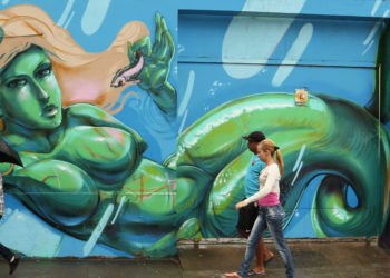 Grafiteiro de Macaé-RJ, Marlon Muk, participa de encontro de arte urbana na Europa