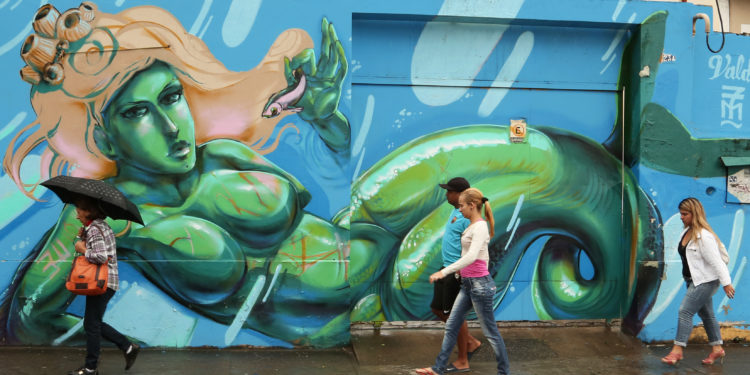 Grafiteiro de Macaé-RJ, Marlon Muk, participa de encontro de arte urbana na Europa