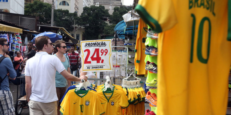 Comércio em crise