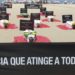 Rio de Janeiro - Caixões foram colocados nas areias de Copacabana, como forma de protesto, para denunciar 4 mil mortes por causas violentas no estado neste ano (Repórter Vladimir Platonow/Agência Brasil)