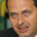 Brazilian Science and Technology Minister Eduardo Campos speaks during a news conference in Brasilia, Wednesday, Nov. 24, 2004. The Brazilian government said Wednesday it had reached an agreement to activate its uranium-enrichment plant, but the U.N. atomic watchdog agency said it had yet to resolve a dispute over inspections. The Brazilian government said Wednesday it had reached an agreement to activate its uranium-enrichment plant, but the U.N. atomic watchdog agency said it had yet to resolve a dispute over inspections. "We have reached an agreement so that our plant in Resende can start operating," Campos announced Wednesday. The Vienna-based International Atomic Energy Agency, however, said it had yet to reach a decision on operation of the Resende plant, 70 miles (146 kilometers) west of Rio de Janeiro. (AP Photo/Eraldo Peres)