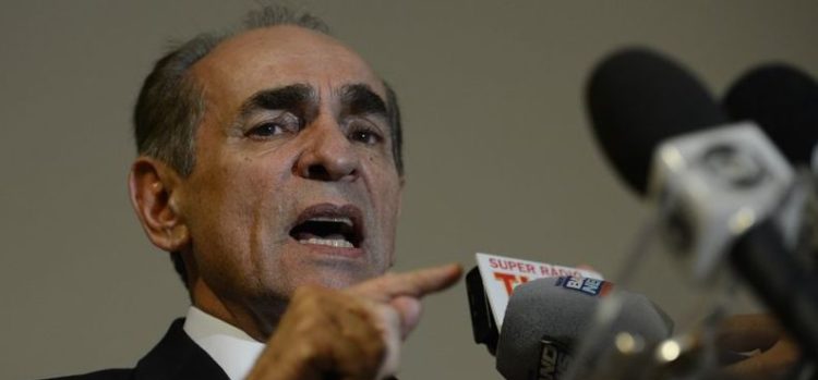 Brasília - Ministro da Saúde, Marcelo Castro, anuncia as últimas ações do governo no combate ao mosquito Aedes aegypti, em coletiva no Palácio do Planalto (Fabio Rodrigues Pozzebom/Agência Brasil)