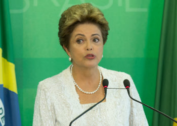 Brasília- DF 02-10-2015 Foto Lula Marques/Agência PT  Presidenta, Dilma, durante declaração da reforma administrativa do governo federal.