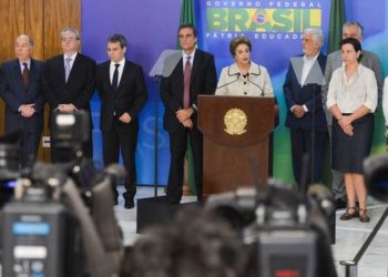 Brasília -Pronunciamento da Presidente da Reública Federativa do Brasil, Dilma Rousseff (Valter Campanato/Agência Brasil)