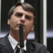 Brasil, Brasília, DF.21/09/2011 O deputado federal Jair Bolsonaro (PP-RJ) discursa durante a votação do projeto que cria a Comissão da Verdade, em Brasília. A Câmara dos Deputados aprovou o regime de urgência para a tramitação do projeto que cria a Comissão da Verdade para "examinar e esclarecer" as violações de direitos humanos ocorridas entre 1946 e 1988. Foram 351 votos favoráveis, 42 contrários e 11 abstenções. - Crédito:DIDA SAMPAIO/ESTADÃO CONTEÚDO/AE/Código imagem:133935