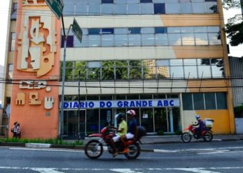 São Paulo -Fachada do jornal Diário do Grande ABC, investigado pela Operação Lava Jato (Rovena Rosa/Agência Brasil)