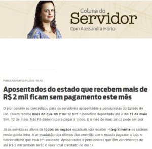 coluna do servidor