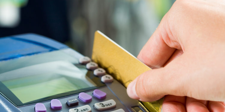 Paying by card