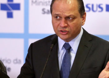 Brasília - O ministro da Saúde, Ricardo Barros, concede sua primeira entrevista coletiva à imprensa sobre assuntos relacionados à pasta (Wilson Dias/Agência Brasil)
