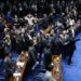 Brasília - Por 55 votos a favor e 22 contra, Senado abre processo de impeachment da Presidenta Dilma Rousseff. (Marcelo Camargo/Agência Brasil)