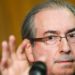 Brasília -O presidente afastado da Câmara, Eduardo Cunha (PMDB-RJ), renunciou há pouco à presidência da Casa (Marcelo Camargo/Agência Brasil)