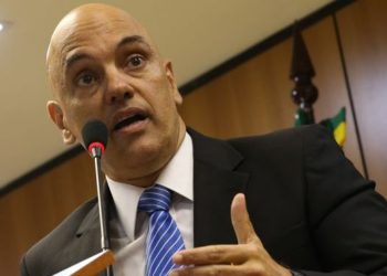 Brasília - O ministro da Justiça, Alexandre de Moraes, em entrevista à imprensa, fala  sobre a operação policial que  prendeu, um grupo suspeito de planejar atos terroristas a 15 dias da Rio 2016 (José Cruz/Agência Brasil)