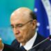 Brasília - Os ministros da Fazenda, Henrique Meirelles, e da Casa Civil, Eliseu Padilha durante coletiva no Palácio do Planalto (Valter Campanato/Agência Brasil)