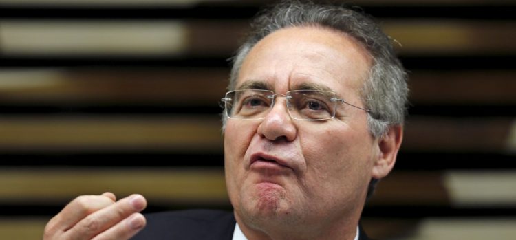 Presidente do Senado Renan Calheiros (PMDB)