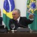 Brasília – O presidente da CNI, Robson Andrade, o presidente Interino, Michel Temer e o presidência do Conselho Nacional do SESI, João Henrique Sousa, durante a reunião com o Conselho Nacional do SESI no Palácio do Planalto. (Antônio Cruz/ Agência Brasil)