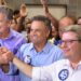 Senador Aécio Neves durante convenção do PSDB em Belo Horizonte para formalizar candidatura de João Leite à Prefeitura. Fotos Renato Alves/ObritoNews