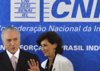 Brasília - O presidente interino Michel Temer participa da reunião do Comitê de Líderes da Mobilização Empresarial pela Inovação (MEI) na sede da Confederação Nacional da Indústria (CNI) (Antonio Cruz/Agência Brasil)