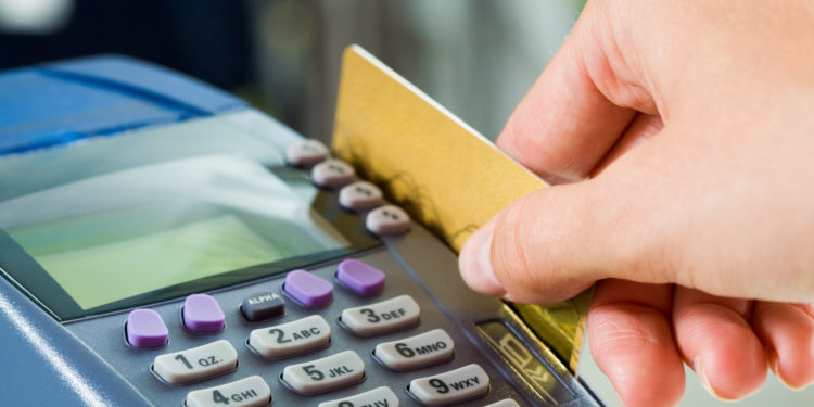 Paying by card
