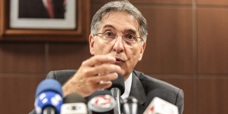 Governador Fernando Pimentel e secretários falam sobre o diagnóstico de gestão.06-04-2015- Palácio TiradentesFoto: Manoel Marques/imprensa-MG