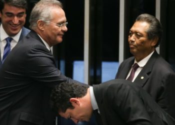 Brasília - O juiz federal Sérgio Moro, durante debate temático no plenário do Senado do Projeto de Lei 280/2016, sobre abuso de autoridade (Fabio Rodrigues Pozzebom/Agência Brasil)