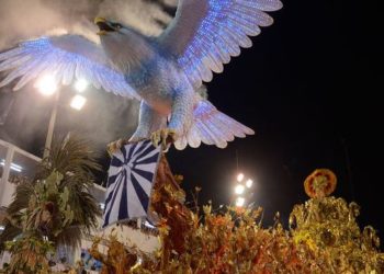 Rio de Janeiro - Desfile da escola de samba Portela, pelo grupo especial, no Sambódromo (Fernando Frazão/Agência Brasil)