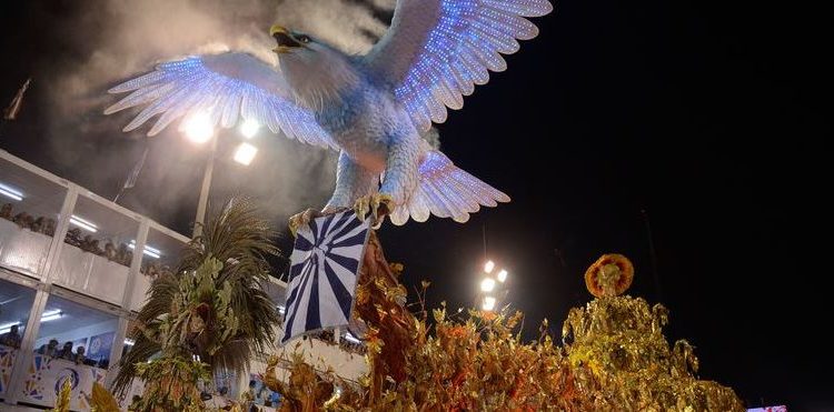 Rio de Janeiro - Desfile da escola de samba Portela, pelo grupo especial, no Sambódromo (Fernando Frazão/Agência Brasil)