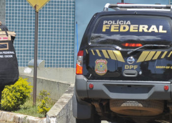 Brasília - A Polícia Federal (PF) prendeu, na manhã de hoje (29), pelo menos 20 pessoas, durante a Operação Monte Carlo, que desmontou uma quadrilha que explorava máquinas caça-níqueis e pagava propina para agentes públicos de segurança. Entre os presos está o chefe do grupo, Carlinhos Cachoeira, empresário de Goiânia.   os Agentes chegam à sede da PF com material apreendido e pessoas detidas na Operação Monte Carlo