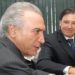 BRASILIA DF 23/02/2010  POLITICA  Presidente Michel Temer recebe Deputado  Rodrigo Rocha Loures (PMDB-PR) e convidado   na Camara dos Deputados  FOTO JBatista / Agencia Camara