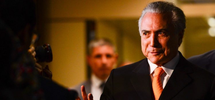 Brasília - O vice-presidente Michel Temer após reunião com a presidenta Dilma Rousseff no Palácio do Planalto (Fabio Rodrigues Pozzebom/Agência Brasil)