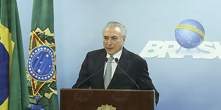 Brasília - Pronunciamento do Presidente Michel Temer