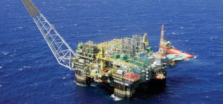 Plataforma da Petrobras