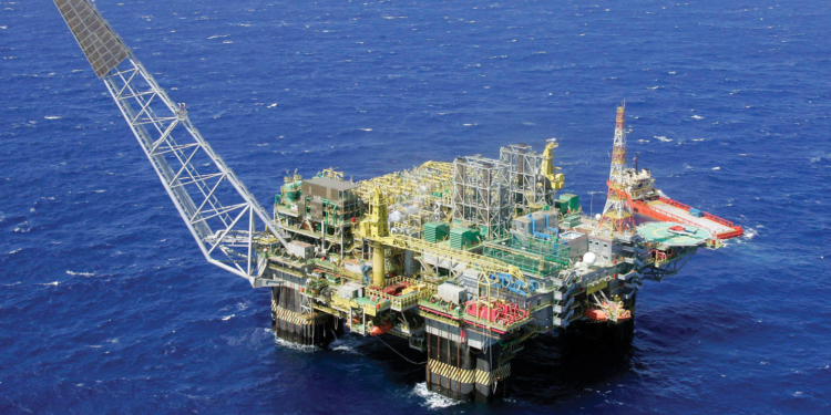 Image #: 5934056 An aerial view of new oil platforms P-52 for the oil company Petrobas at Campos basin in Rio de Janeiro, on November 28, 2007. Brazilians have long joked that Brazil is the country of the future, and always will be. But since massive oil reserves were found off its coast last year, many feel the future may have finally arrived. REUTERS/Bruno Domingos /Landov