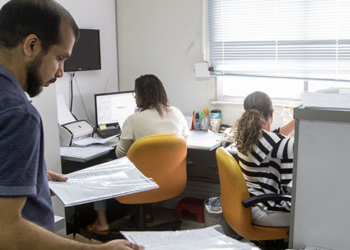 Correção das provas do processo seletivo da prefeitura. Macaé/RJ. Data: 25/09/2017. Foto: Rui Porto Filho