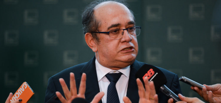 O ministro do Superior Tribunal Federal, Gilmar Mendes fala sobre o financiamento particular de campanhas políticas (Elza Fiúza/Agência Brasil)
