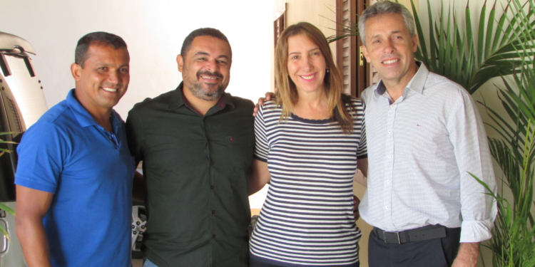 Prefeita de Quissamã-RJ e deputado Gil Vianna