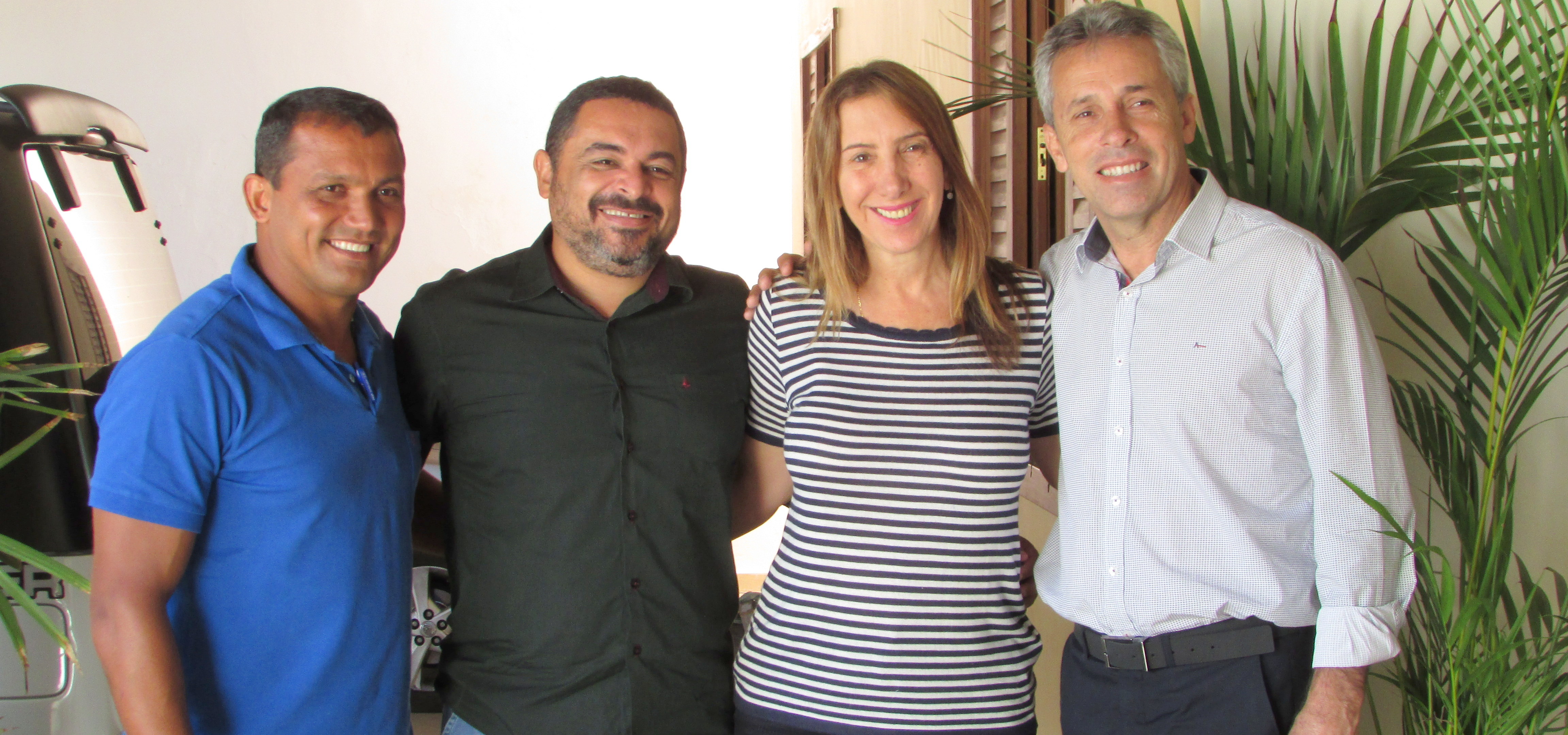 Prefeita de Quissamã-RJ e deputado Gil Vianna