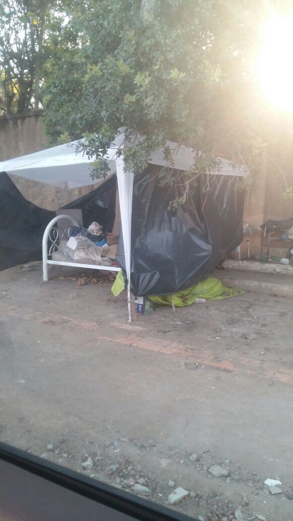Família de rua em Campos dos Goytacazes-RJ