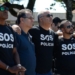Rio de Janeiro - Agentes de segurança pública, amigos e familiares participam de manifestação no Parque do Flamengo pela morte de 101 policiais no estado do Rio de Janeiro em 2017 (Fernando Frazão/Agência Brasil)