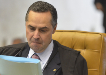 Brasília - STF retoma julgamento de novos recursos do processo do mensalão. Na foto, o ministro do STF Luís Roberto Barroso (José Cruz/Agência Brasil)