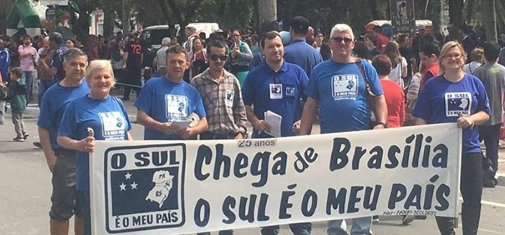 Movimento separatista nos Estados do RS, PR e SC | Foto: Facebook