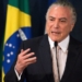Brasília - O presidente Michel Temer durante cerimônia de posse da nova procuradora-geral da república, Raquel Dodge (Marcelo Camargo/Agência Brasil)