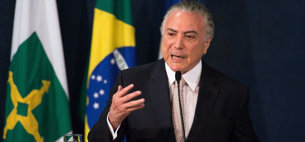 Brasília - O presidente Michel Temer durante cerimônia de posse da nova procuradora-geral da república, Raquel Dodge   (Marcelo Camargo/Agência Brasil)