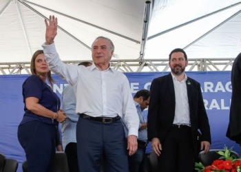 Xambioá/TO -  Cerimônia de Assinatura da Ordem de Serviço da Construção de Ponte Rodoviária sobre o Rio Araguaia (Beto Barata/PR)