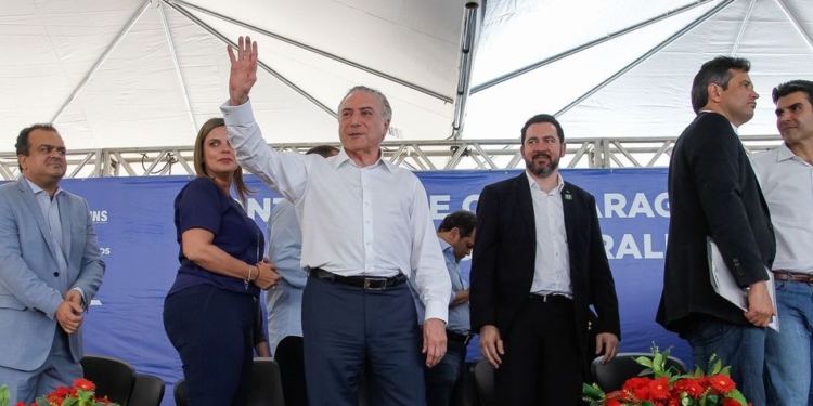 Xambioá/TO - Cerimônia de Assinatura da Ordem de Serviço da Construção de Ponte Rodoviária sobre o Rio Araguaia (Beto Barata/PR)