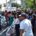 Protesto de servidores na cidade de Campos dos Goytacazes-RJ