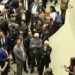 Brasília - Plenário da Câmara dos Deputados inicia processo de votação da segunda denúncia da PGR contra Temer e ministros (Fabio Rodrigues Pozzebom/Agência Brasil)